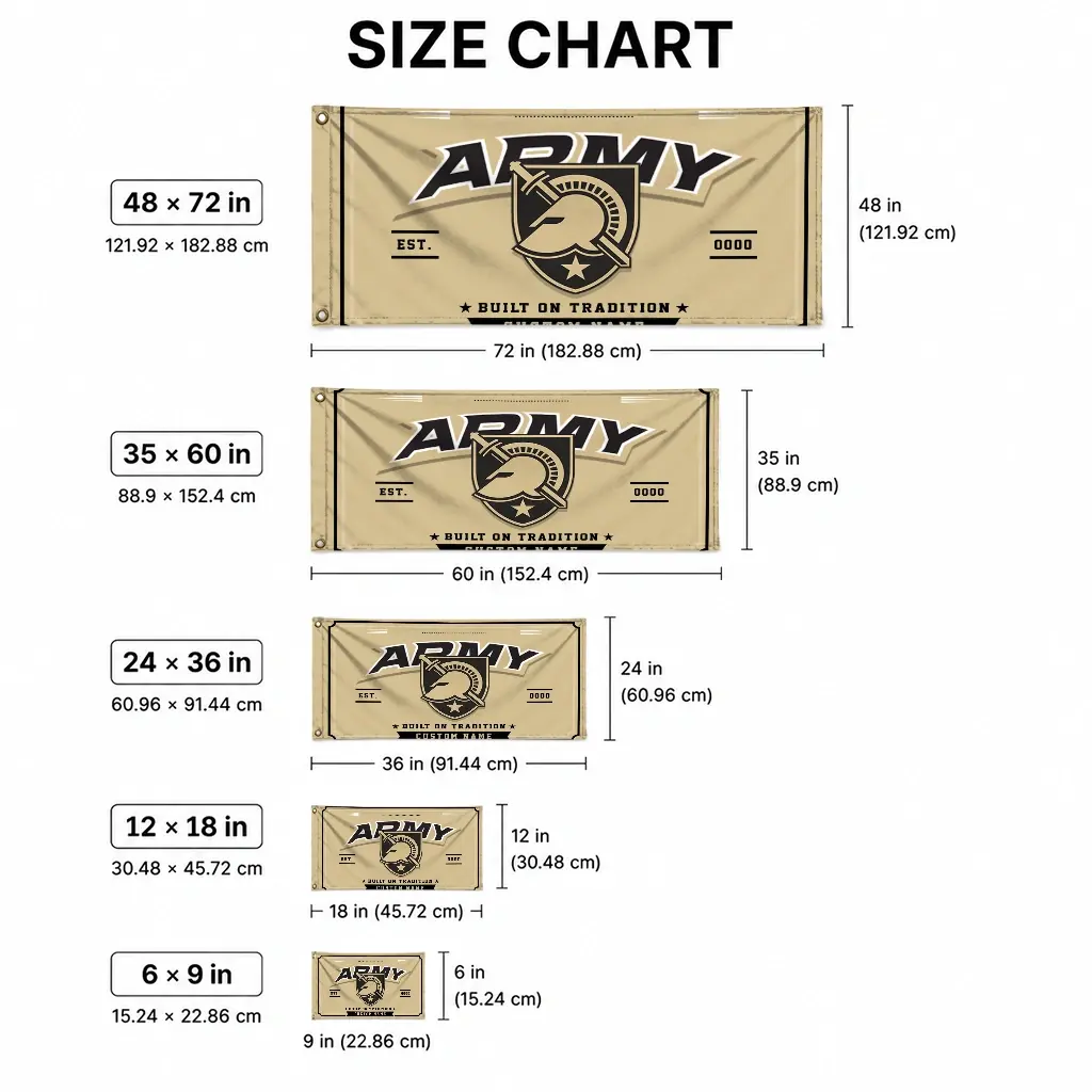 Army Black Knights House Flag Custom Ornate Border Gold High Quality Army Black Knights House Flag Custom Ornate Border Gold High Quality