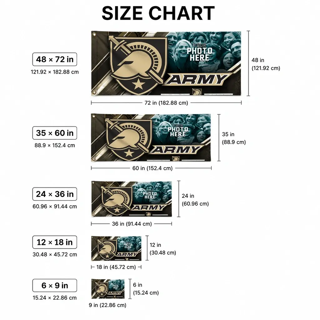 Army Black Knights House Flag Customized Diagonal Stripes Gold High Quality Army Black Knights House Flag Customized Diagonal Stripes Gold High Quality