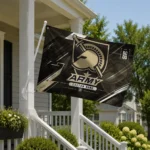 Army Black Knights House Flag Personalized Speed Slashes Gold Best Selling