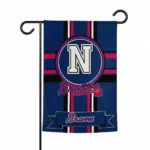 Atlanta Braves Garden Flag Custom Circle Medallion Navy Best Selling