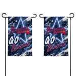 Atlanta Braves Garden Flag Customized Glowing Star Navy Best Selling