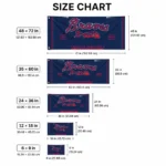 Atlanta Braves House Flag Custom Ornate Border Navy Best Selling