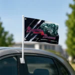 Atlanta Braves House Flag Customized Diagonal Stripes Navy Best Selling