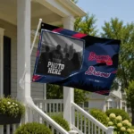 Atlanta Braves House Flag Personalized Framed Photo Navy Black Best Selling