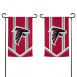 Atlanta Falcons Garden Flag Custom Chevron Stripes Red Best Selling