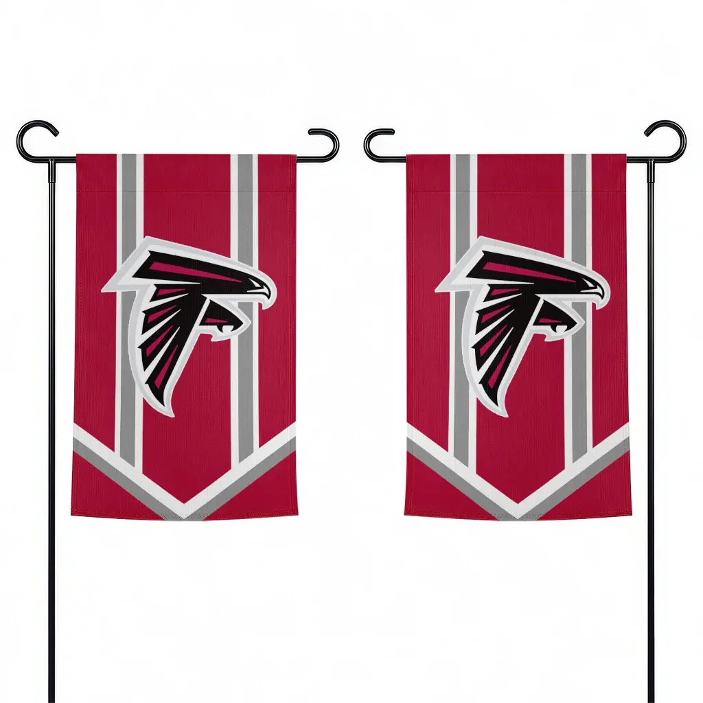 Atlanta Falcons Garden Flag Custom Chevron Stripes Red Fashion Forward Atlanta Falcons Garden Flag Custom Chevron Stripes Red Fashion Forward