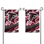 Atlanta Falcons Garden Flag Customized Glowing Star Red Best Selling