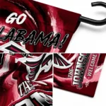 Atlanta Falcons Garden Flag Customized Swirl Vortex Red Best Selling
