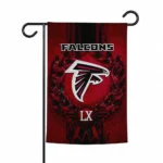 Atlanta Falcons Garden Flag Personalized Laurel Wreath Red Best Selling