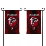 Atlanta Falcons Garden Flag Personalized Laurel Wreath Red Best Selling