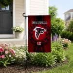 Atlanta Falcons Garden Flag Personalized Laurel Wreath Red Best Selling