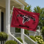 Atlanta Falcons House Flag Custom Ornate Border Red Best Selling