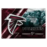 Atlanta Falcons House Flag Customized Diagonal Stripes Red Best Selling