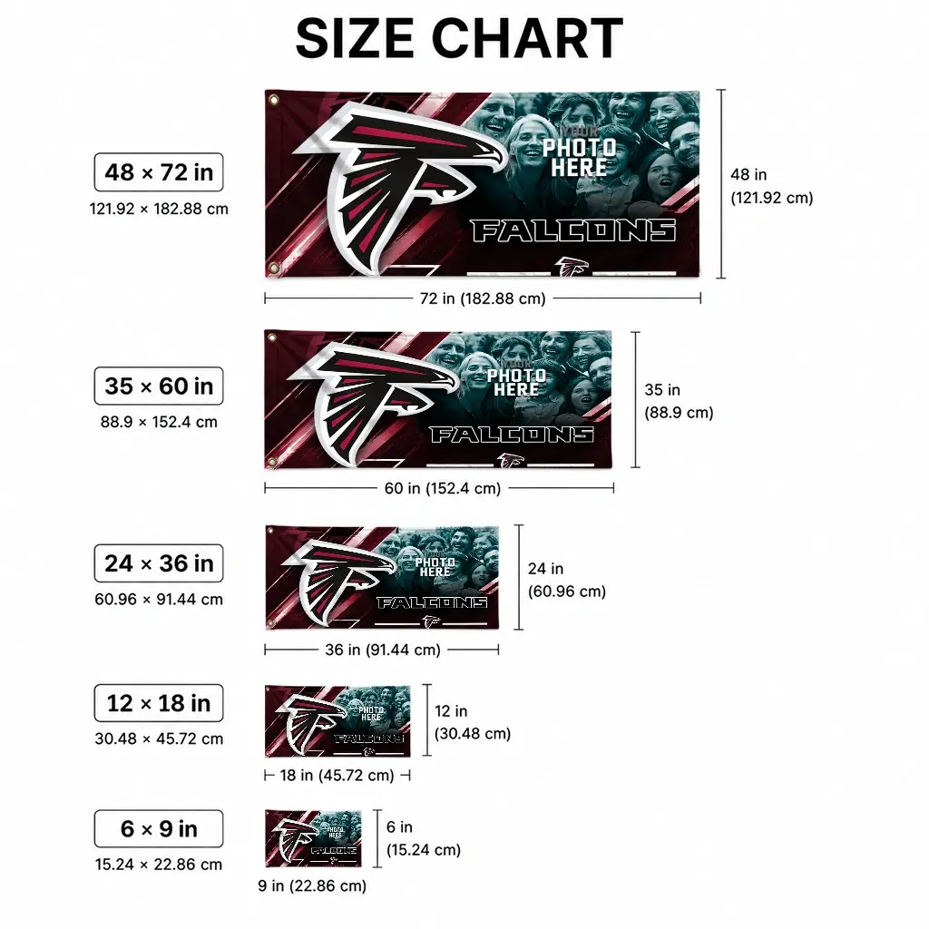 Atlanta Falcons House Flag Customized Diagonal Stripes Red High Quality Atlanta Falcons House Flag Customized Diagonal Stripes Red High Quality