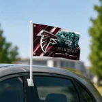 Atlanta Falcons House Flag Customized Diagonal Stripes Red Best Selling