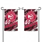 Atlanta Hawks Garden Flag Personalized Glowing Star Red Best Selling