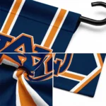 Auburn Tigers Garden Flag Custom Chevron Stripes Navy Blue Best Selling
