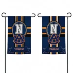 Auburn Tigers Garden Flag Custom Circle Medallion Navy Blue Best Selling
