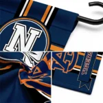 Auburn Tigers Garden Flag Custom Circle Medallion Navy Blue Best Selling
