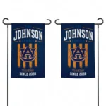 Auburn Tigers Garden Flag Personalized Distressed Stripes Navy Blue Best Selling