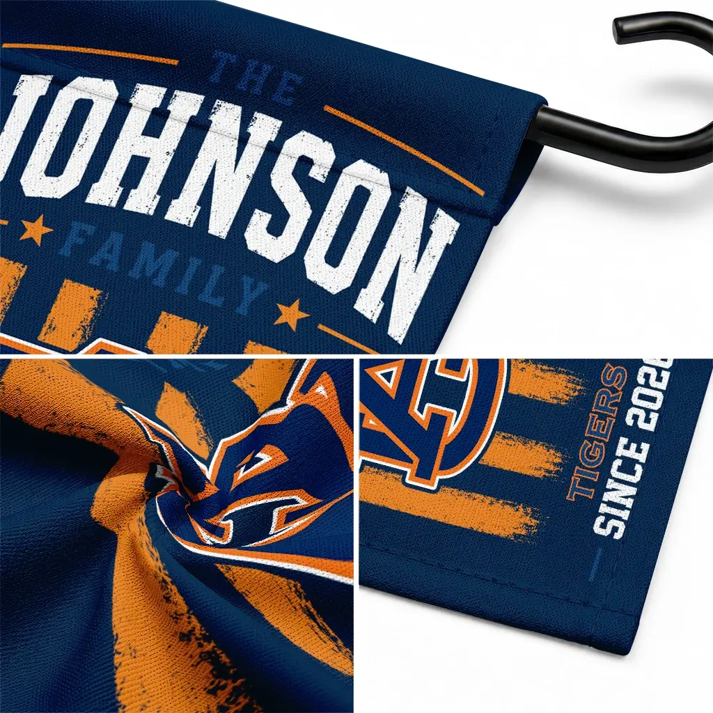 Auburn Tigers Garden Flag Personalized Distressed Stripes Navy Blue Latest Model Auburn Tigers Garden Flag Personalized Distressed Stripes Navy Blue Latest Model