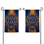 Auburn Tigers Garden Flag Personalized Laurel Wreath Navy Blue Best Selling