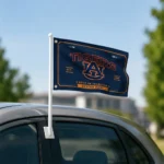 Auburn Tigers House Flag Custom Ornate Border Navy Blue Best Selling