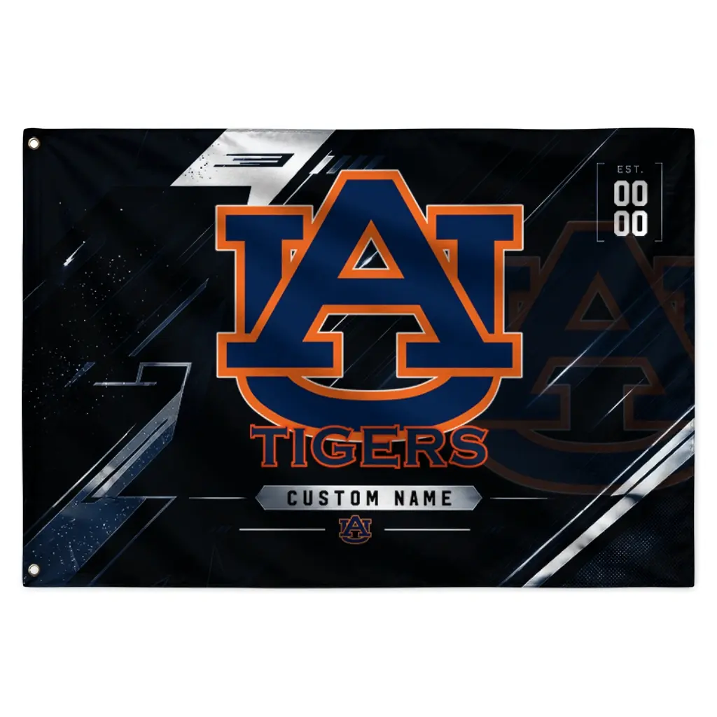 Auburn Tigers House Flag Personalized Speed Slashes Navy Blue Best Selling Auburn Tigers House Flag Personalized Speed Slashes Navy Blue Best Selling