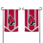Ball State Cardinals Garden Flag Custom Chevron Stripes Red Best Selling