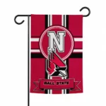 Ball State Cardinals Garden Flag Custom Circle Medallion Red Best Selling