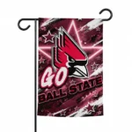Ball State Cardinals Garden Flag Customized Glowing Star Red Best Selling