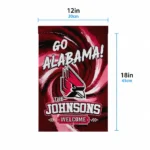Ball State Cardinals Garden Flag Customized Swirl Vortex Red Best Selling