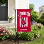 Ball State Cardinals Garden Flag Personalized Distressed Stripes Red Best Selling