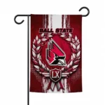 Ball State Cardinals Garden Flag Personalized Laurel Wreath Red Best Selling