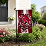 Ball State Cardinals Garden Flag Personalized Laurel Wreath Red Best Selling