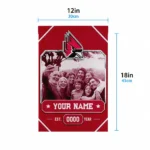 Ball State Cardinals Garden Flag Personalized Photo Frame Red Best Selling