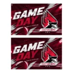 Ball State Cardinals House Flag Customized Action Streaks Red Best Selling