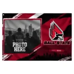 Ball State Cardinals House Flag Personalized Framed Photo Red Black Best Selling