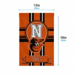 Baltimore Orioles Garden Flag Customized Circle Medallion Orange Best Selling