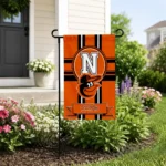 Baltimore Orioles Garden Flag Customized Circle Medallion Orange Best Selling