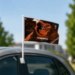 Baltimore Orioles House Flag Custom Speed Slashes Orange Best Selling