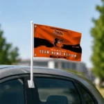 Baltimore Orioles House Flag Customized Brushed Streaks Orange Best Selling