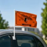 Baltimore Orioles House Flag Customized Ornate Border Orange Best Selling