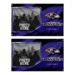 Baltimore Ravens House Flag Custom Framed Photo Purple Black Best Selling