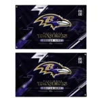 Baltimore Ravens House Flag Custom Speed Slashes Purple Best Selling