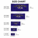 Baltimore Ravens House Flag Customized Ornate Border Purple Best Selling