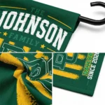 Baylor Bears Garden Flag Custom Distressed Stripes Green Best Selling