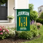 Baylor Bears Garden Flag Custom Distressed Stripes Green Best Selling