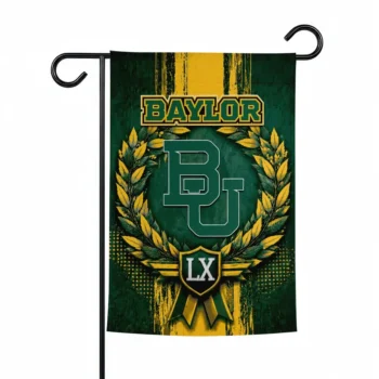 Baylor Bears Garden Flag Custom Laurel Wreath Green Best Selling