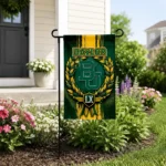 Baylor Bears Garden Flag Custom Laurel Wreath Green Best Selling